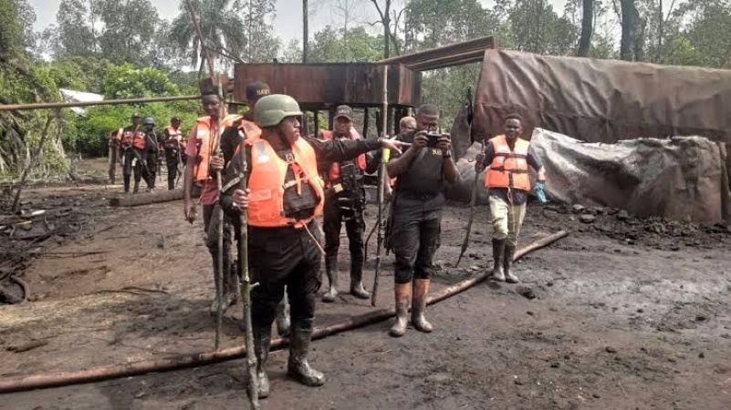 Navy seizes vessels carrying illicit arms, crude oil in Niger Delta