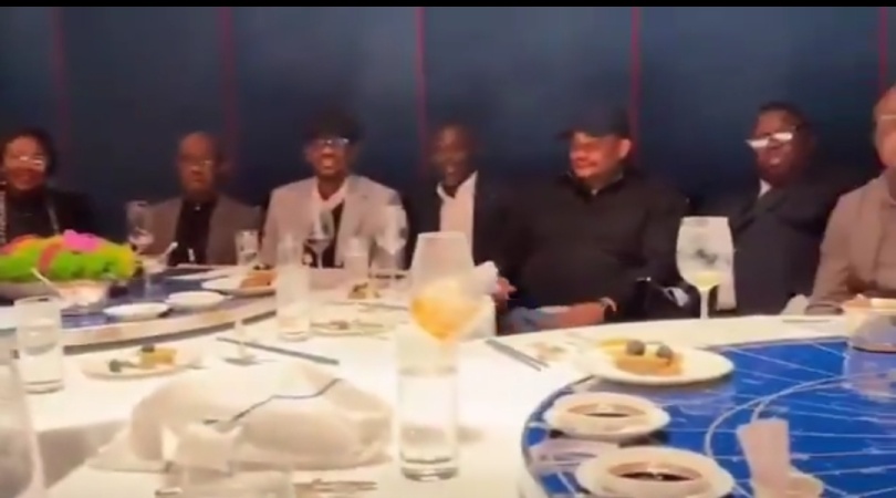 Wike dines with suspended Rivers lawmakers in UK
