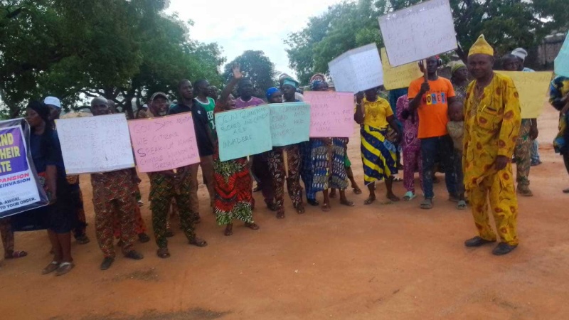 Ogun landowners protest Chinese firms? demolitions in trade zone