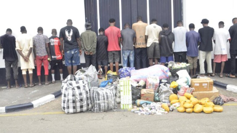 Navy arrests 27 suspected drug peddlers in Lagos