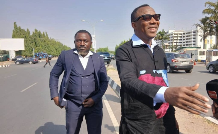 Sowore storms Force Headquarters, asks IGP Egbetokun to vacate office