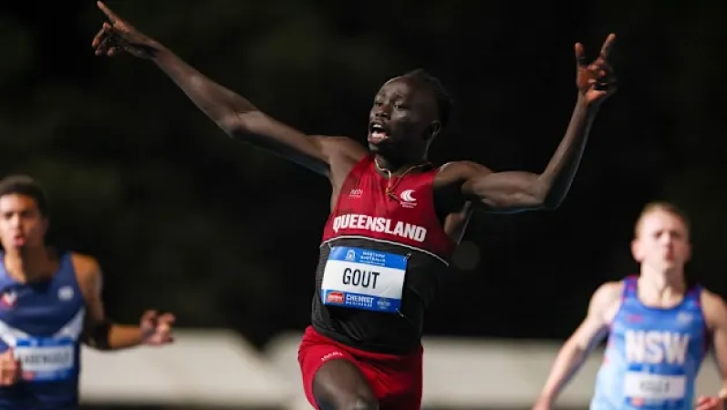 Teenager breaks 10-second barrier for 100m twice in same day