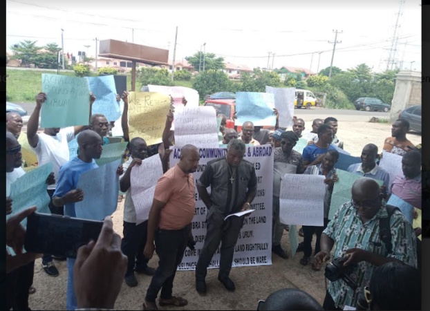 Anambra community urges Soludo to wade into invasion of land, destruction of economic trees by developer