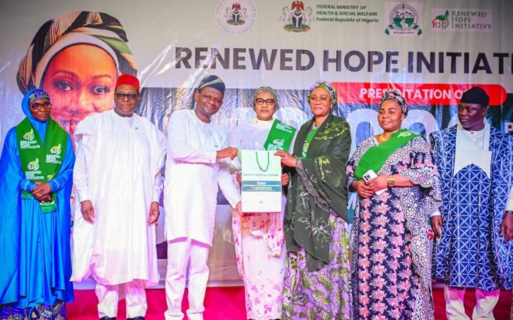 Remi Tinubu says no woman needs to die bringing a child to life