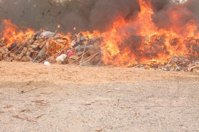 NDLEA destroys largest drugs seizure, warns barons