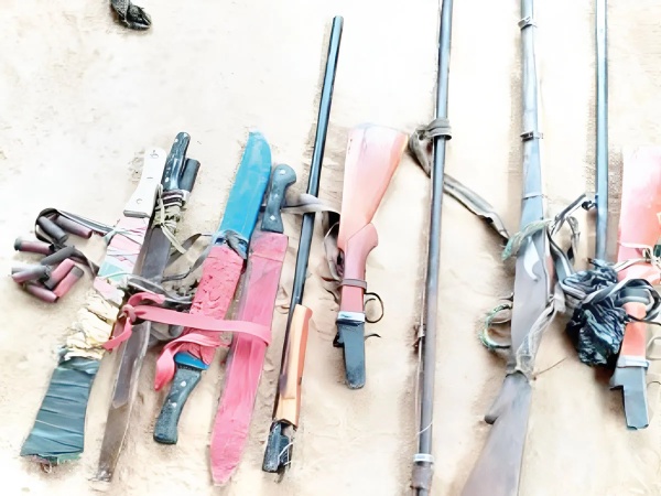 JUST IN: Another set of Kano hunters intercepted with arms, ammunition in Edo