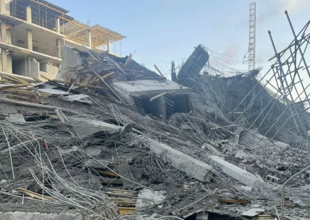 Two rescued in Lagos building collapse