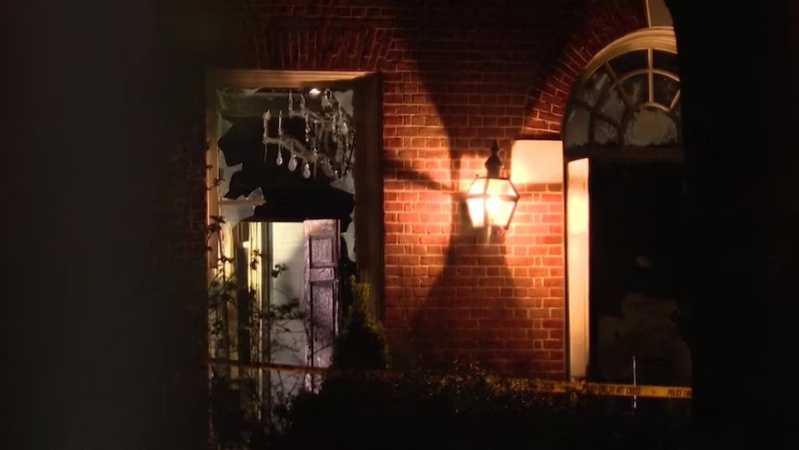 Man arrested after suspected arson attack at Pennsylvania governor's home