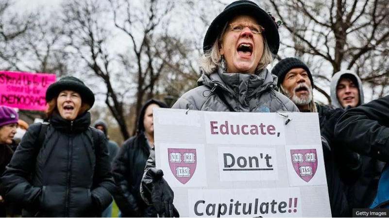 Trump threatens Harvard?s tax-exempt status after freezing $2bn funding