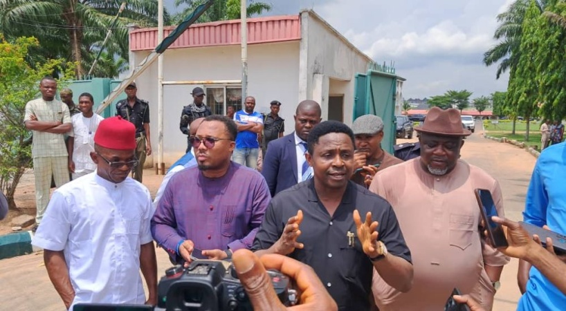 Protesters storm Abia Assembly over high fees at GCU