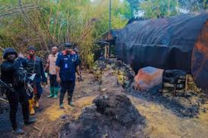 5 illegal crude oil dumps uncovered in Abuja, suspects arrested