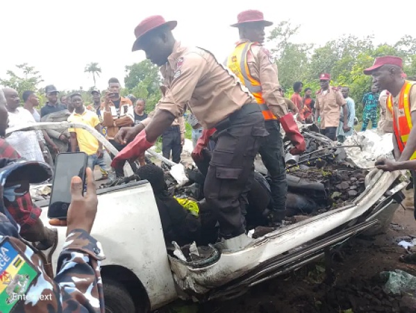 Father, three children, maid killed in Osun road crash