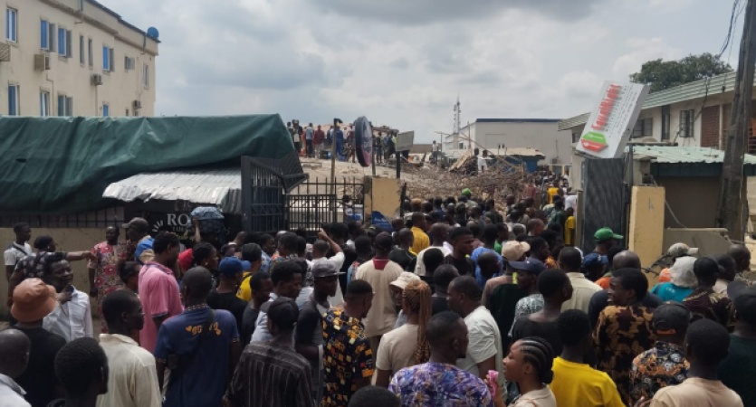 Collapsed building: Death toll rises to five, 20 rescued