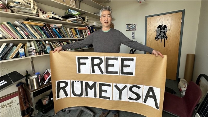 Professor on hunger strike over detained PhD student