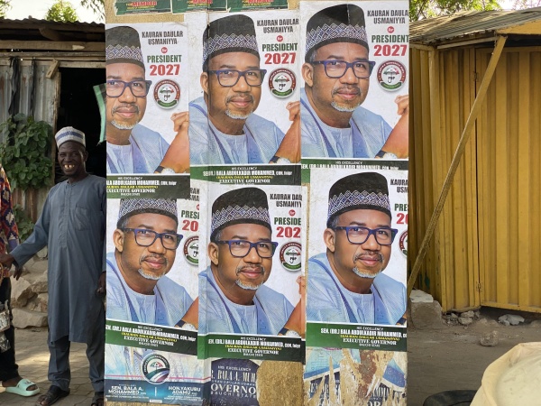 2027 presidency: Gov. Bala Mohammed?s posters flood streets