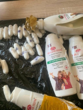 NDLEA intercepts cocaine concealed in body lotion bound for Saudi Arabia