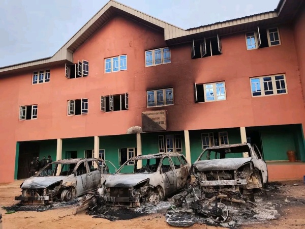 Police takes over Anambra vigilante office area attacked by gunmen