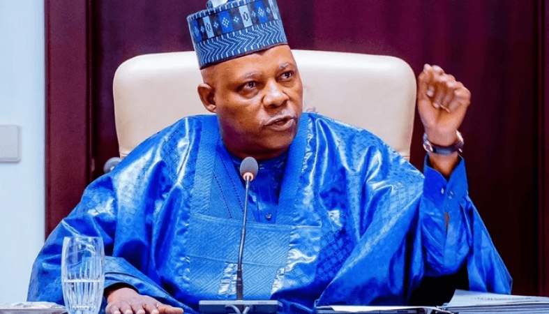 Shettima arrives Asaba to receive Gov. Oborevwori into APC fold