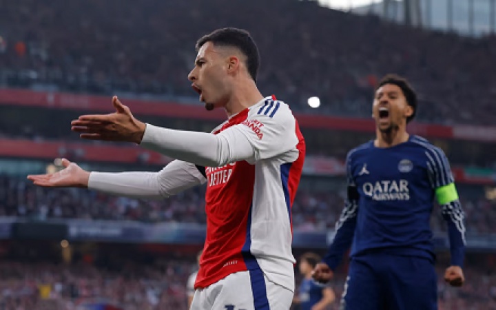 Champions League: Arsenal lose to PSG in first leg semi-finals