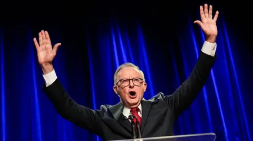 Australian PM wins second term with increased majority