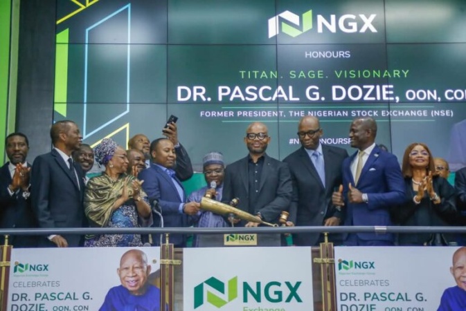 NGX honours Pascal Dozie with heartfelt tributes