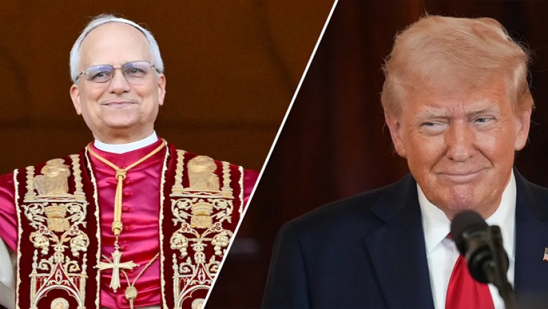 Trump claims credit for election of Pope Leo XIV