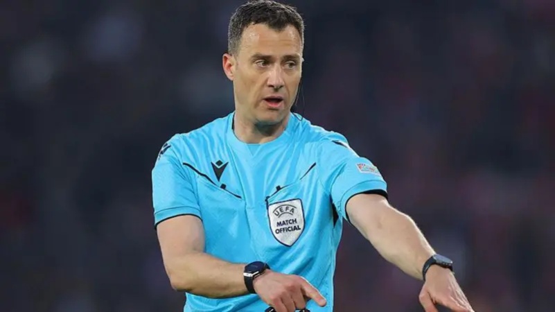 Referee who once served a ban for alleged involvement in a match-fixing plot to take charge of Tottenham v Man Utd final