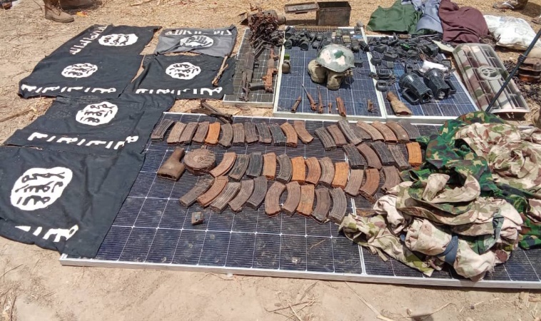 Troops clear terrorist enclaves in Sambisa Forest, recover weapons
