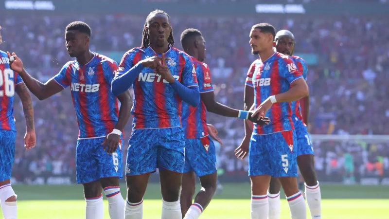 BREAKING: Eberechi Eze strikes down Man City as Crystal Palace win FA Cup