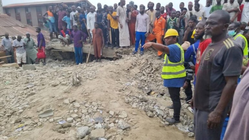 One confirmed dead, others rescued as another building collapses in Lagos