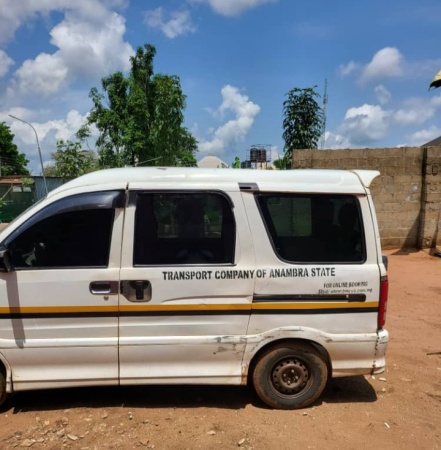 Police recover stolen bus few hours after being snatched in Anambra