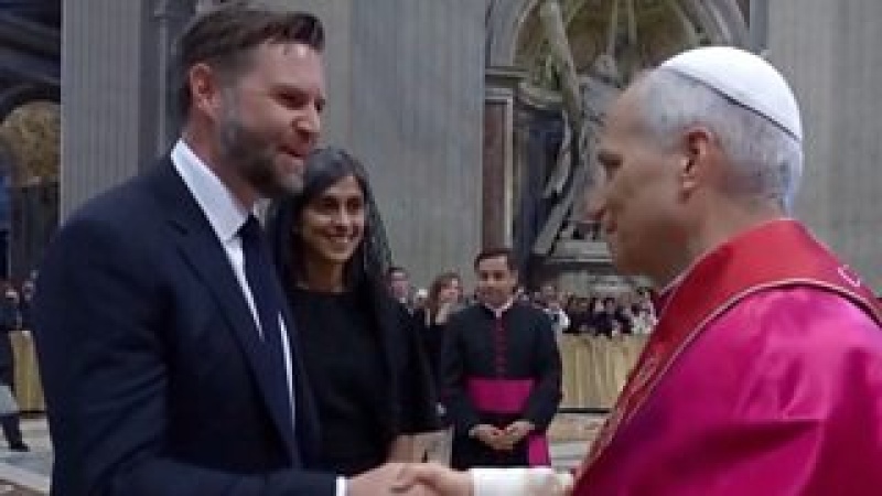 JD Vance invites Pope Leo to White house after vatican talks