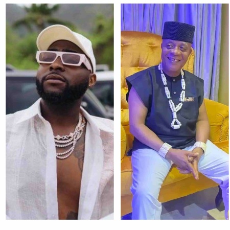 Davido hosts highlife legend Bright Chimezie in Lagos
