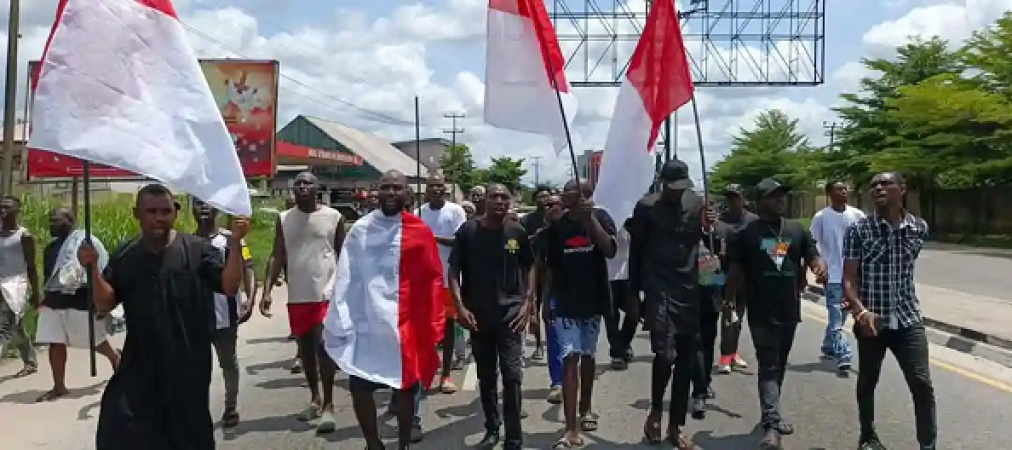 Itsekiri youths denounce INEC?s ward delineation report, hold peace walk in Warri