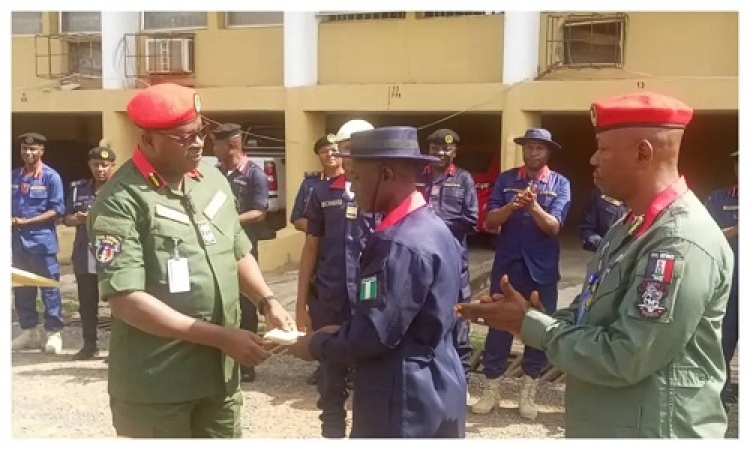 NSCDC officer promoted for returning pilgrim?s misplaced N850,000