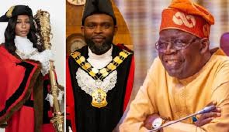Tinubu celebrates two British-Nigerian mayors, Bright, Jackson, upon inauguration in London