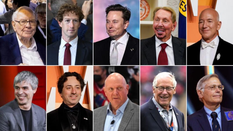 The 10 richest Americans got $365 billion richer in the past year. Now they?re on the verge of a huge tax cut