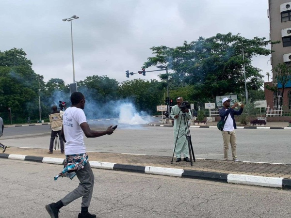 Chaos as hoodlums hijack youth protest in Abuja