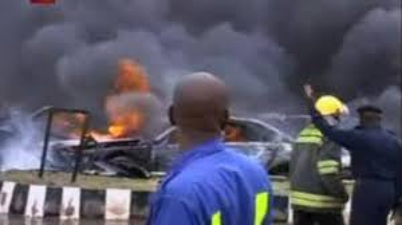 Abuja explosion caused by suicide bomber targeting army barracks ? NEMA