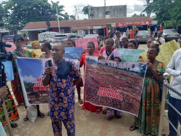 Edo community protests destruction of farm crops, seeks Oba, government interventions