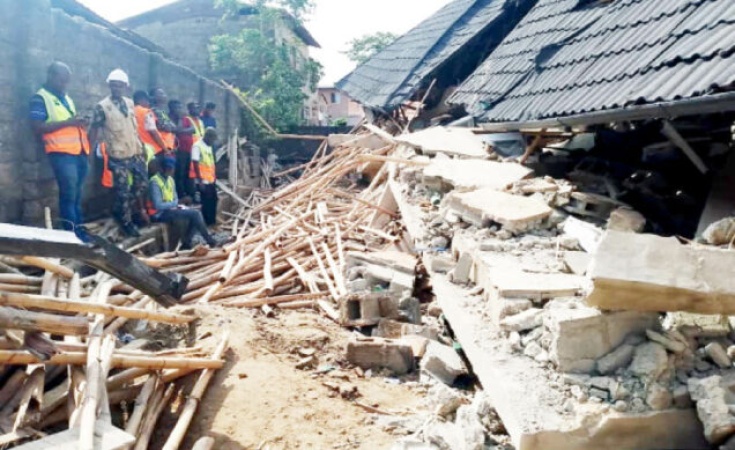 Update: Death toll in Lagos building collapse rises to 3
