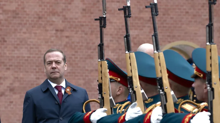 War of words: Russia?s Medvedev rebukes Trump over Putin social media post