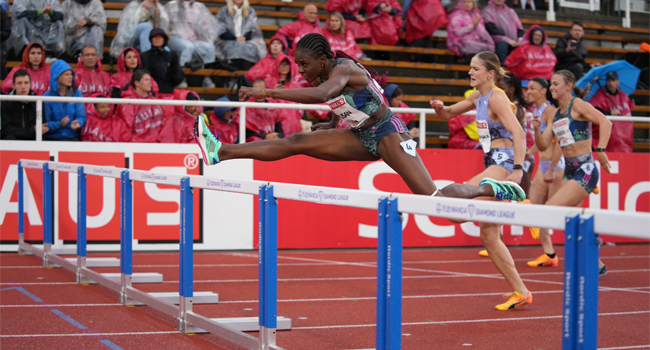 Tobi Amusan wins Diamond League 100 metre hurdles