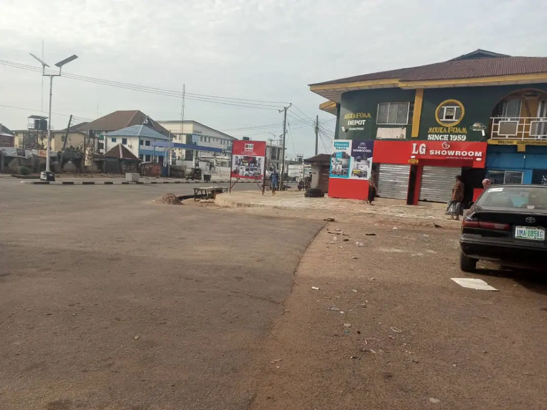 Biafra Day: Umuahia streets deserted as residents observe sit-at-home