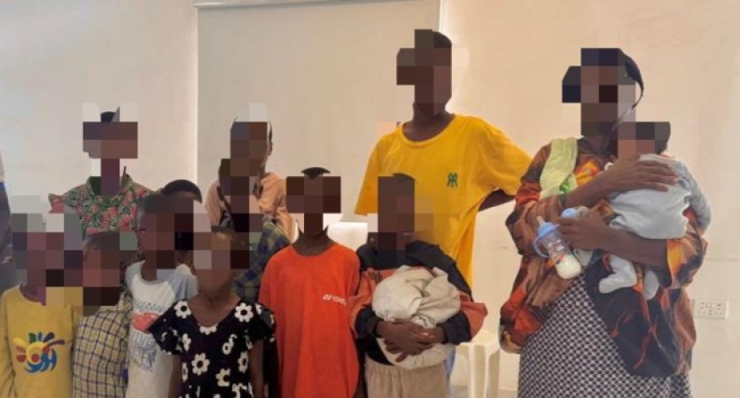 12 trafficked children rescued in Abia, two suspects arrested