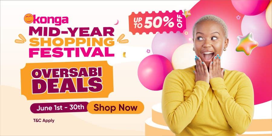 Konga launches 3rd edition of Mid-Year Shopping Festival with unbeatable discounts