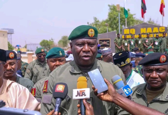 COAS arrives Benue to tackle security challenges