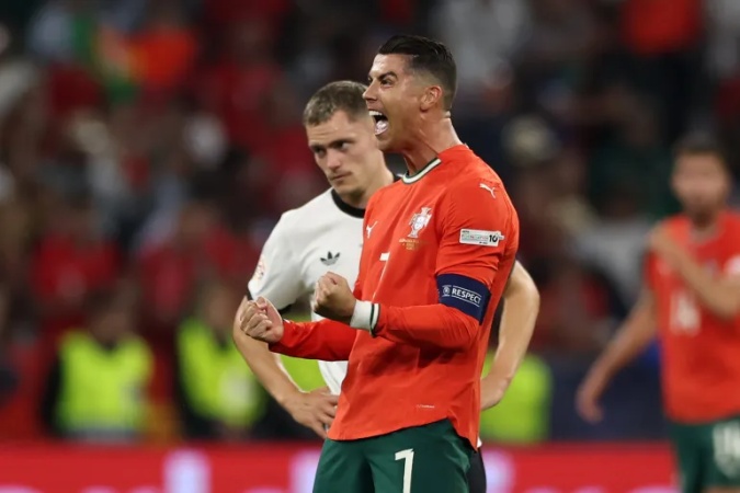 Ronaldo fires Portugal past Germany and into Nations League final