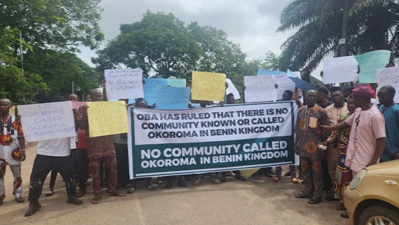 Edo community protests alleged takeover of ancestral land