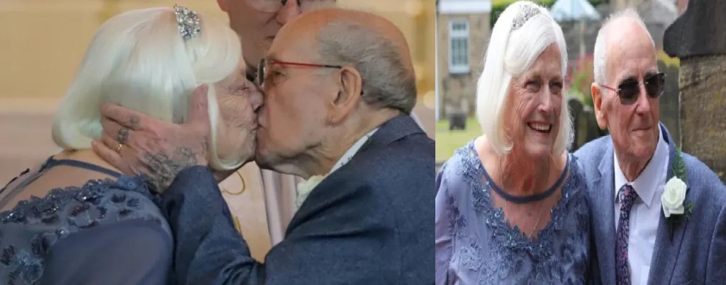 He?s 84 and she?s 86. They just got married after being friends for 58 years